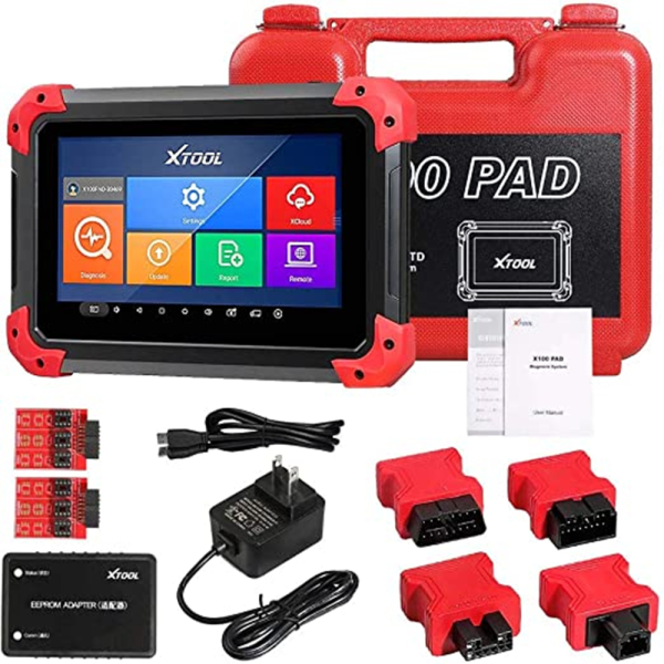 XTOOL X100 PAD OBD2 Auto Key Programmer Diagnostic Scanner Tools Car Automotive Code Reader IMMO EPB TPS Oil DPF BMS Reset Odometer EEPROM Update Online