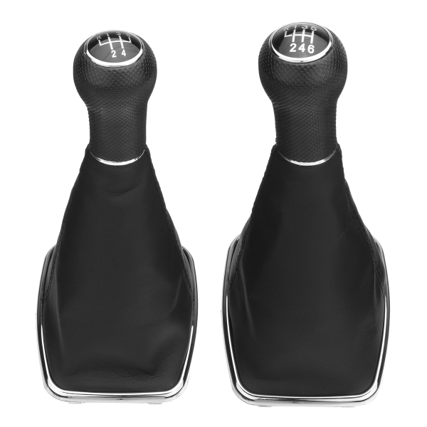 5/6 Speed Gear Shift Knob Gaitor Boot Leather 23Mm for Golf 4 Bora Jetta MK4 VW - Image 2