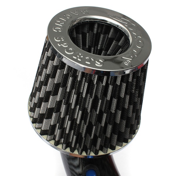 Universal Performance Cold Air Intake Filter Alumimum Induction Pipe HOSE System - Image 4