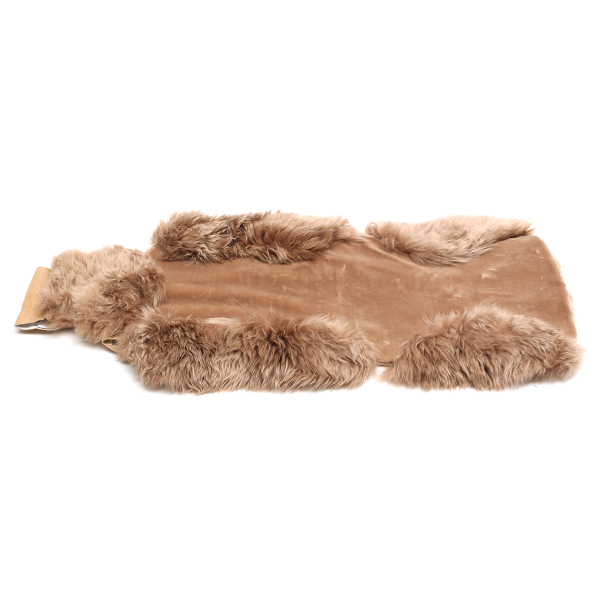 Universal Soft Car Sheepskin Front Seat Cover Cushion Mat Long Wool Fur - Image 3