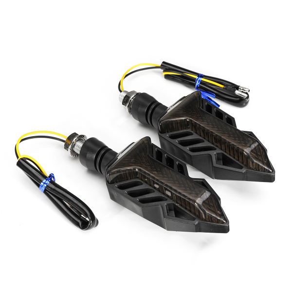12V Motorcycle LED Sequential Flowing Water Running Lamp Turn Signal Lights - Image 3