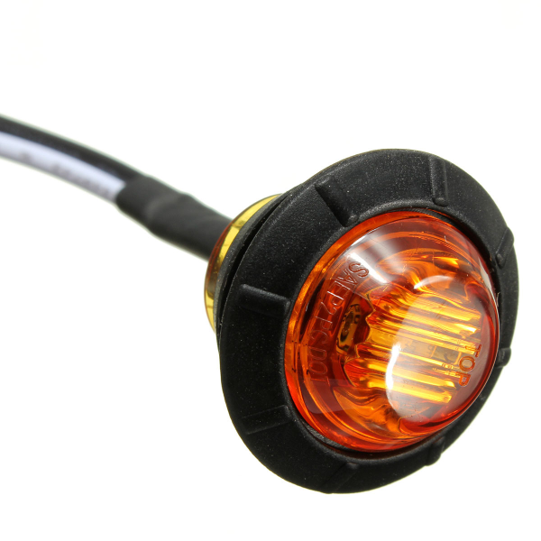 1PCS 12V-24V LED Side Marker Light Indicator Lamp Car Bus Truck Trailer Caravan Lorry - Image 2