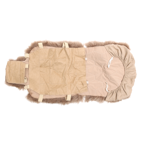 Universal Soft Car Sheepskin Front Seat Cover Cushion Mat Long Wool Fur - Image 6