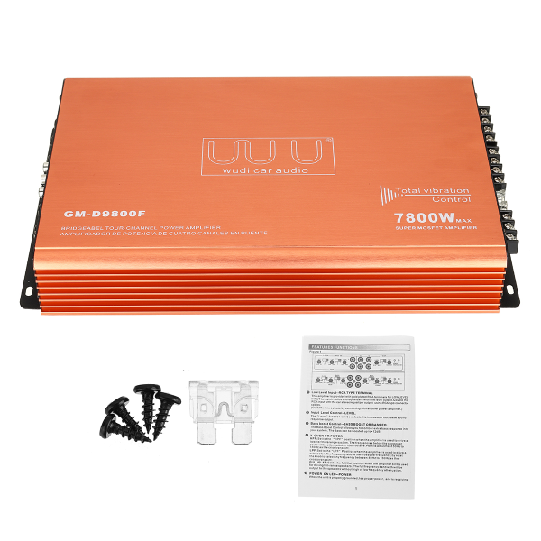 7800W 12V Car Stereo Amplifier 4 Channel Bass Boost Audio Power Amp Subwoofer - Image 10