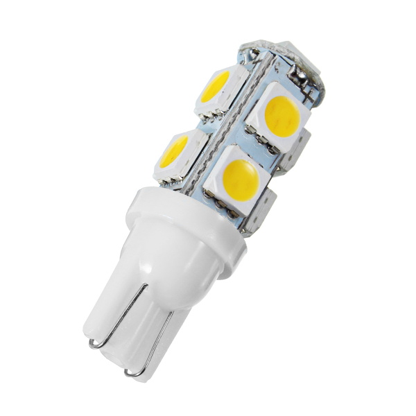 T10 W5W 168 12V 120LM 9LED Car Truck Light Bulb Side Indicator License Plate Lamp Bulb - Image 5
