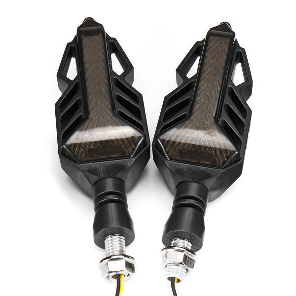 12V Motorcycle LED Sequential Flowing Water Running Lamp Turn Signal Lights - Image 4