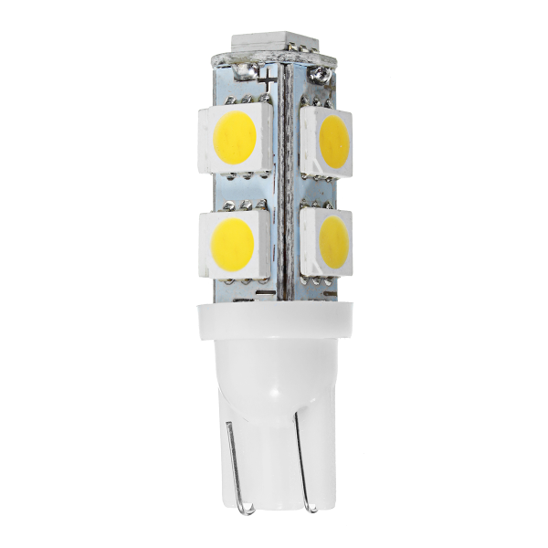 T10 W5W 168 12V 120LM 9LED Car Truck Light Bulb Side Indicator License Plate Lamp Bulb - Image 3