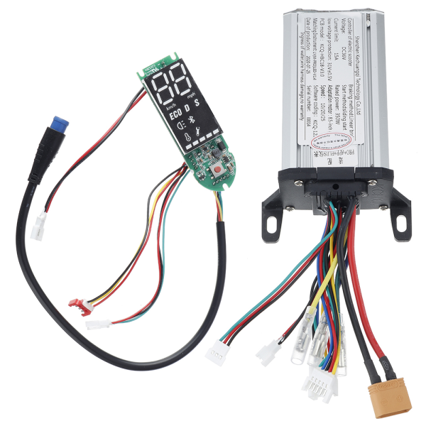 42V 350W 15A XT60 Motor Controller+Dashboard+Front/Rear Light for Scooter E-Bike - Image 2