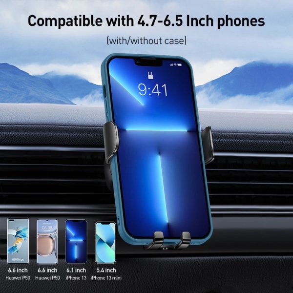 Metal Car Air Vent Phone Holder - Secure & Stylish Mount - Image 10