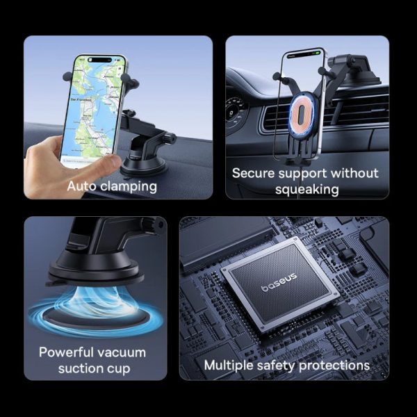 15W Wireless Car Charger Phone Holder - Image 10