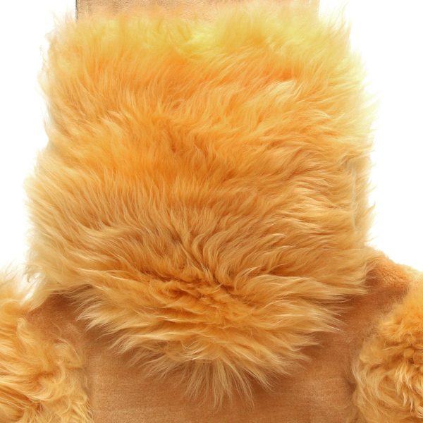 Universal Sheepskin Fur Car Seat Cover - Warm and Soft Wool Front Seat Cushion for Auto Interiors - Image 7