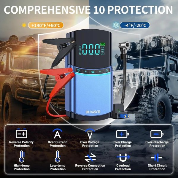 4-in-1 Car Jump Starter - Image 5