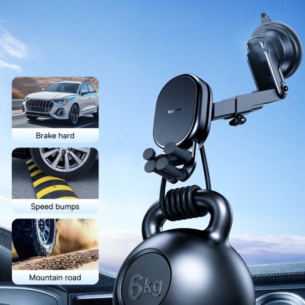 15W Wireless Car Charger Phone Holder - Image 6