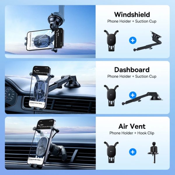 15W Wireless Car Charger Phone Holder - Image 8