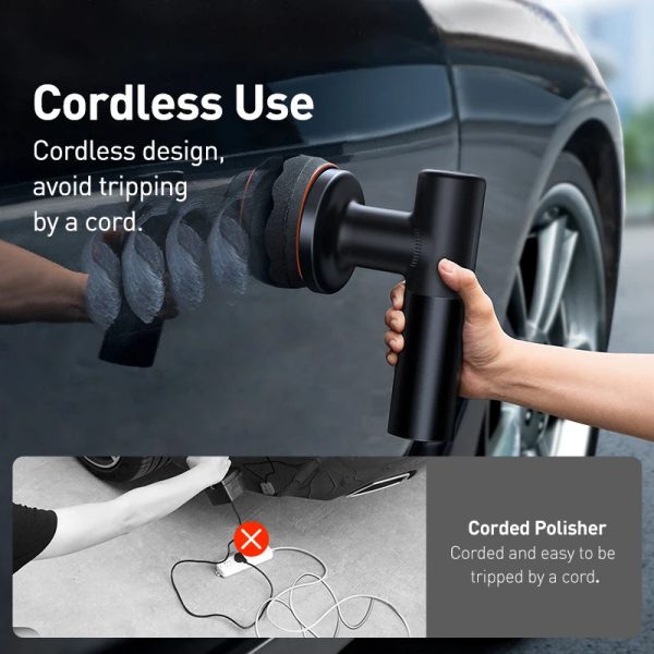 Wireless Electric Car Polisher with Adjustable Speed & Cordless Design - Image 3