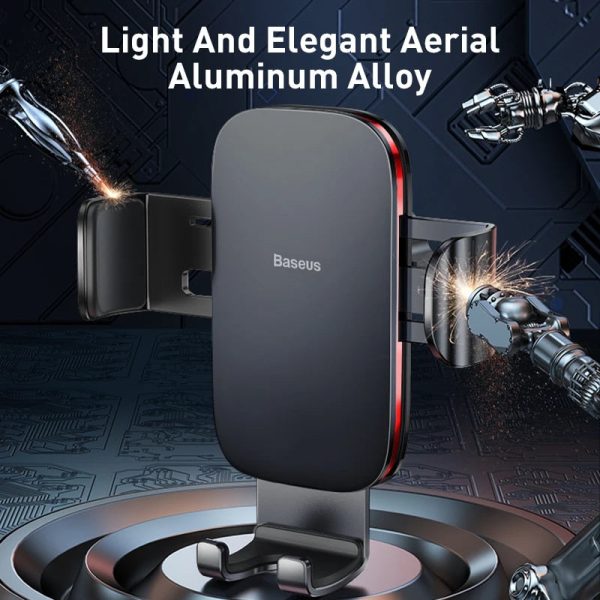 Metal Car Air Vent Phone Holder - Secure & Stylish Mount - Image 6