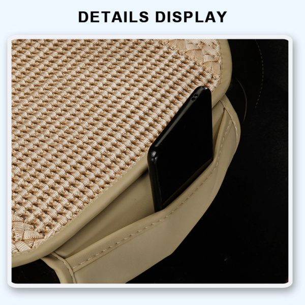 Breathable Ice Silk Car Seat Cover - Image 9
